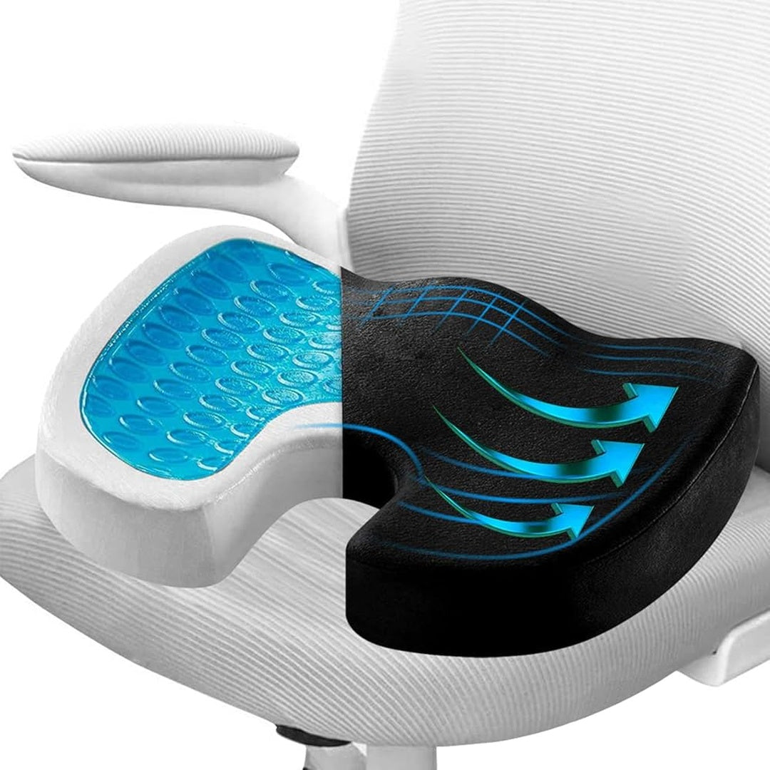 Sit Better — Comfzy Cooling Gel Cushion